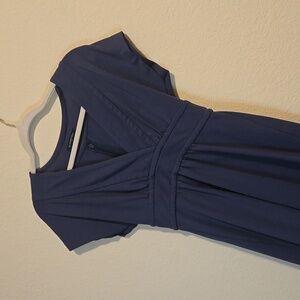 Banana Republic Deep Blue Midi Dress